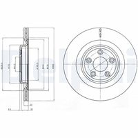 DELPHI BG4202C - Lado de montaje: Eje delantero<br>Tipo de disco de frenos: ventilado<br>Número de orificios: 5<br>Homologación: E1 90R-02C0074/1558<br>Superficie: aceitado<br>Diámetro exterior [mm]: 305<br>Espesor de disco de frenos [mm]: 28<br>Espesor mínimo [mm]: 26<br>Diámetro de centrado [mm]: 73,8<br>Altura [mm]: 49,5<br>