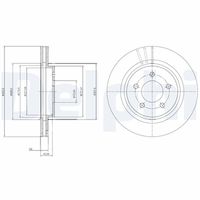 DELPHI BG4123 - Lado de montaje: Eje delantero<br>Tamaño de llanta [pulgada]: 16<br>Tipo de disco de frenos: ventilado<br>Número de orificios: 5<br>Homologación: E4 90R-02C0703/2624<br>Superficie: revestido<br>Diámetro exterior [mm]: 300<br>Espesor de disco de frenos [mm]: 28<br>Espesor mínimo [mm]: 26<br>Diámetro de centrado [mm]: 63,5<br>Altura [mm]: 52<br>