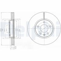 COMLINE ADC1153V - Disco de freno - Comline