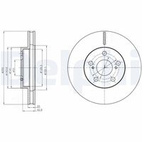 DELPHI BG4290 - Disco de freno