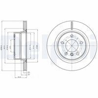 COMLINE ADC1744V - Disco de freno - Comline