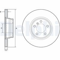 COMLINE ADC2914V - Disco de freno - Comline