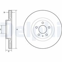 COMLINE ADC1848V - Disco de freno - Comline