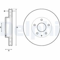 BOSCH 0986479C36 - Disco de freno