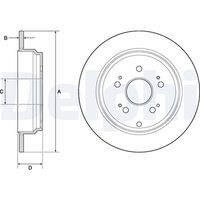 COMLINE ADC0556 - Disco de freno - Comline