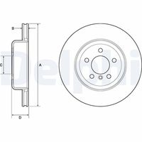 COMLINE ADC2914V - Disco de freno - Comline