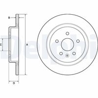 COMLINE ADC1168V - Disco de freno - Comline