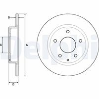 COMLINE ADC0477 - Disco de freno - Comline