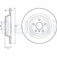 COMLINE ADC2892 - Disco de freno - Comline