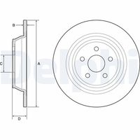 BREMBO 08N25821 - Disco de freno - PRIME LINE - UV Coated