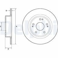 COMLINE ADC2981 - Disco de freno - Comline