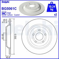 BREMBO 08D57511 - Lado de montaje: Eje trasero<br>Diámetro exterior [mm]: 302,0<br>Espesor de disco de frenos [mm]: 11,0<br>Espesor mínimo [mm]: 9,0<br>Tipo de disco de frenos: macizo<br>Superficie: revestido<br>Número de orificios: 5<br>corona de agujeros - Ø [mm]: 108,0<br>Altura [mm]: 40,7<br>Diámetro de centrado [mm]: 63,5<br>Diámetro interior [mm]: 185,5<br>Diámetro de orificio [mm]: 13,8<br>Homologación: E1 90R-02C0165/0997<br>