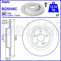 BREMBO 09D77011 - Disco de freno - PRIME LINE - UV Coated