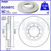 COMLINE ADC9121V - Disco de freno - Comline