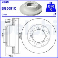 BREMSI CD5340V - Disco de freno