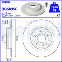 COMLINE ADC5098 - Disco de freno - Comline