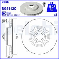 COMLINE ADC5098 - Disco de freno - Comline