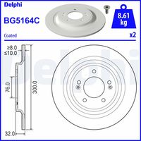 BLUE PRINT ADBP430152 - Espesor de disco de frenos [mm]: 30<br>Llanta, nº de taladros: 5<br>Cantidad de agujeros de fijación: 2<br>Espesor [mm]: 48<br>Diámetro exterior [mm]: 325<br>corona de agujeros - Ø [mm]: 114<br>Superficie: revestido<br>Tipo de disco de frenos: ventilación interna<br>Lado de montaje: Eje delantero<br>Espesor mínimo [mm]: 28<br>Diámetro de centrado [mm]: 69<br>Peso [kg]: 9,5<br>