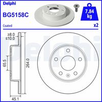 COMLINE ADC1121 - Disco de freno - Comline