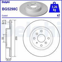 COMLINE ADC5005V - Disco de freno - Comline