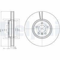 BREMSI CD7746V - Disco de freno