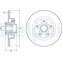 COMLINE ADC3013 - Disco de freno - Comline