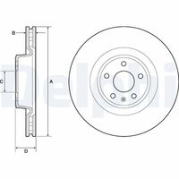 BREMBO 09C42711 - Disco de freno - PRIME LINE - UV Coated