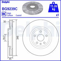 BREMBO 09N31611 - Disco de freno - PRIME LINE - UV Coated