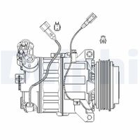 AINDE AI30593N - Compresor, aire acondicionado