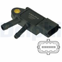 BOSCH 0281006122 - Sensor, presión gas de escape