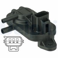 Alfa e-Parts AF01722 - Sensor, presión gas de escape