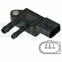 DELPHI DPS00003 - Sensor, presión gas de escape