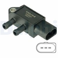 Alfa e-Parts AF02836 - Sensor, presión gas de escape