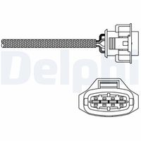 DELPHI ES1079012B1 - Sonda lambda: Sonda de regulación<br>Código de motor: Z 16 YNG<br>Longitud de cable [mm]: 502<br>Sonda lambda: Sonda plana<br>Sonda lambda: térmico<br>