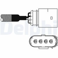 DELPHI ES1098112B1 - Sonda lambda: Sonda de regulación<br>Lado de montaje: delante del catalizador<br>Código de motor: AXP<br>Código de motor: BCA<br>Longitud de cable [mm]: 950<br>Sonda lambda: Sensor de paso<br>Sonda lambda: térmico<br>