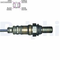 DELPHI ES2017012B1 - año construcción desde: 03/2004<br>Sonda lambda: Sonda de diagnosis<br>Sistema de escape: después de catalizador<br>Lado de montaje: delante<br>Longitud [mm]: 220<br>Número de conexiones: 4<br>