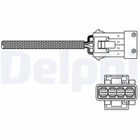 DELPHI ES2023012B1 - Sonda lambda: Sonda de diagnosis<br>Norma de emisiones: Euro 4 (D4)<br>Lado de montaje: después de catalizador<br>Cantidad: 1<br>Código de motor: KFW (TU3JP)<br>Longitud de cable [mm]: 525<br>Sonda lambda: Sonda plana<br>Sonda lambda: térmico<br>