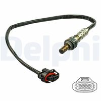 DELPHI ES2028312B1 - Calidad: OE EQUIVALENT<br>Longitud de cable [mm]: 410<br>Número de conductores: 4<br>Sonda lambda: Sonda plana<br>Versión: GS<br>