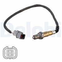 BOSCH 0258986756 - Sonda lambda: Sonda de regulación<br>Lado de montaje: delante del catalizador<br>Cantidad líneas: 4<br>Longitud total [mm]: 650<br>