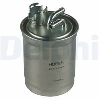 DELPHI HDF539 - año construcción desde: 07/1996<br>Código de motor: 1Y<br>Diámetro [mm]: 87<br>Material: Plástico<br>Tipo de filtro: Filtro de tubería<br>Altura [mm]: 167<br>