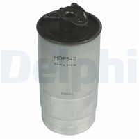 DELPHI HDF542 - Diámetro [mm]: 74<br>Material: Plástico<br>Tipo de filtro: Filtro enroscable<br>Altura [mm]: 124<br>