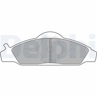 DELPHI LP1145 - Lado de montaje: Eje trasero<br>Espesor [mm]: 15,6<br>Homologación: R90 Homologated<br>Longitud [mm]: 98,6<br>Ancho [mm]: 43,1<br>Peso [kg]: 0,82<br>Contacto avisador de desgaste: con avisador acústico de desgaste<br>Sistema de frenos: Akebono<br>Tipo de envase: caja<br>Espesor/grosor 1 [mm]: 16<br>Número de WVA: 23673<br>Número de WVA: 23674<br>Número de WVA: 23675<br>long. de embalaje [cm]: 15<br>Ancho de embalaje [cm]: 10,5<br>h embalaje [cm]: 4,3<br>