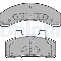 DELPHI LP1216 - Juego de pastillas de freno