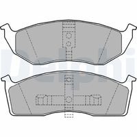 DELPHI LP1164 - Juego de pastillas de freno