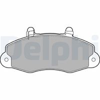 DELPHI LP1417 - Lado de montaje: Eje delantero<br>Tamaño de llanta [pulgada]: 14<br>Espesor [mm]: 18<br>Homologación: R90 Homologated<br>Longitud [mm]: 137<br>Ancho [mm]: 65<br>Peso [kg]: 1,85<br>Número de indicadores de desgaste [por eje]: 2<br>Contacto avisador de desgaste: con avisador acústico de desgaste<br>Sistema de frenos: Bendix<br>Tipo de envase: caja<br>Número de WVA: 21470<br>long. de embalaje [cm]: 16,8<br>Ancho de embalaje [cm]: 12,7<br>h embalaje [cm]: 4,7<br>