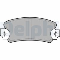 DELPHI LP146 - Lado de montaje: Eje trasero<br>Espesor [mm]: 14<br>Homologación: R90 Homologated<br>Longitud [mm]: 109<br>Ancho [mm]: 49<br>Peso [kg]: 0,94<br>Número de indicadores de desgaste [por eje]: 2<br>Contacto avisador de desgaste: con avisador acústico de desgaste<br>Sistema de frenos: Bendix<br>Tipo de envase: caja<br>Número de WVA: 20336<br>Número de WVA: 20337<br>long. de embalaje [cm]: 15<br>Ancho de embalaje [cm]: 10,5<br>h embalaje [cm]: 4,3<br>