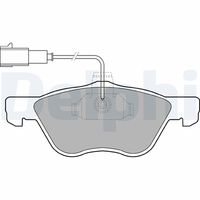 DELPHI LP1408 - Juego de pastillas de freno