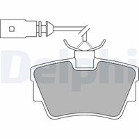 DELPHI LP1511 - Juego de pastillas de freno