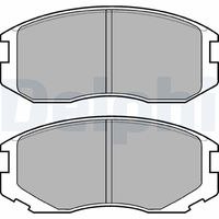 DELPHI LP1594 - Juego de pastillas de freno