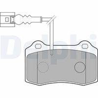 DELPHI LP1753 - Juego de pastillas de freno